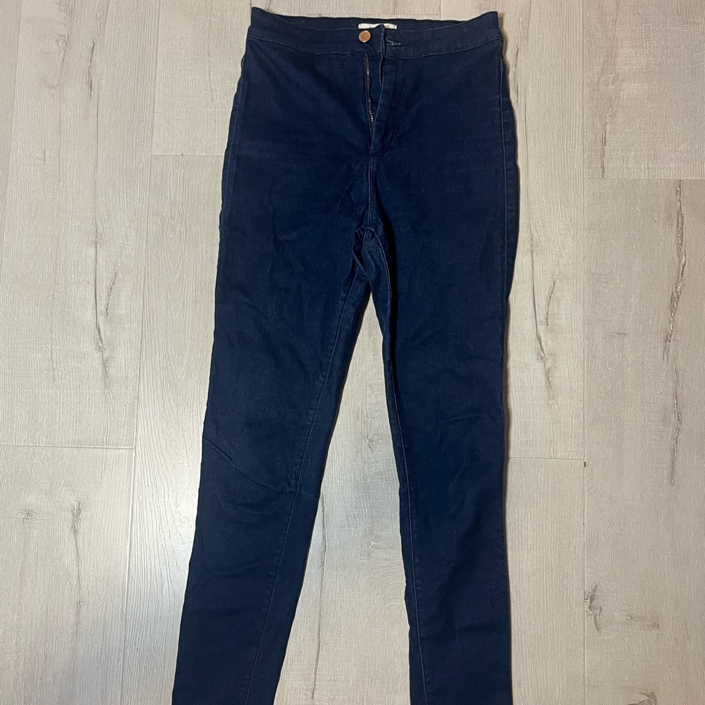 Forever 21 Navy Skinny Jeans